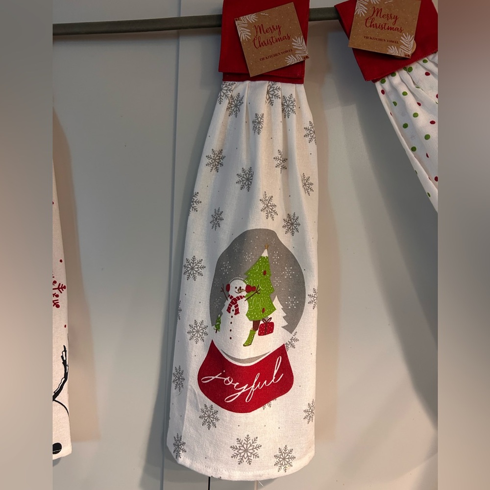 Joyful Christmas Kitchen Towel